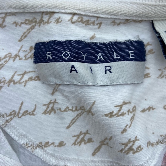 Royale Air American flag polo shirt. 100% cotton. 100% patriotic. A summer gem. - Picture 2 of 5